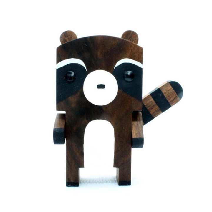 Edison-Handmade Raccoon Eyeglasses Stand