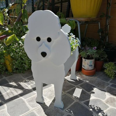 Poodle planter