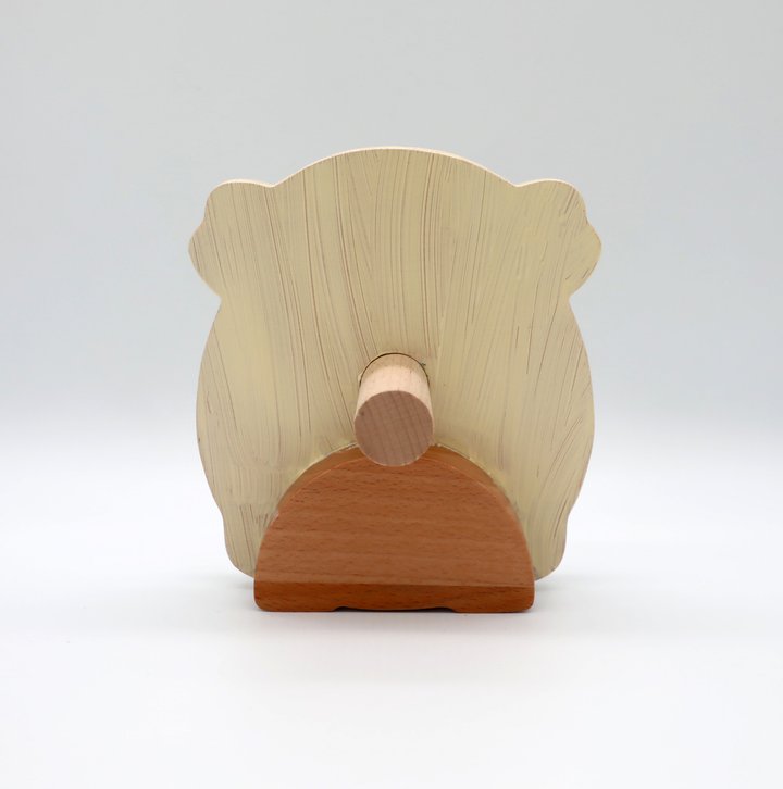 Guinea Pig Wooden Glasses Stand