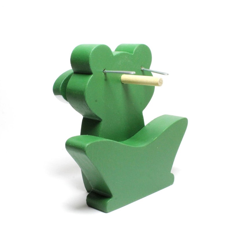 green Frog Eyeglass Stand.