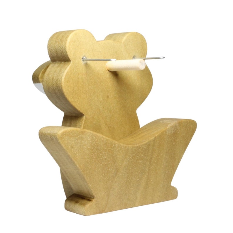 yellow Frog Eyeglass Stand.