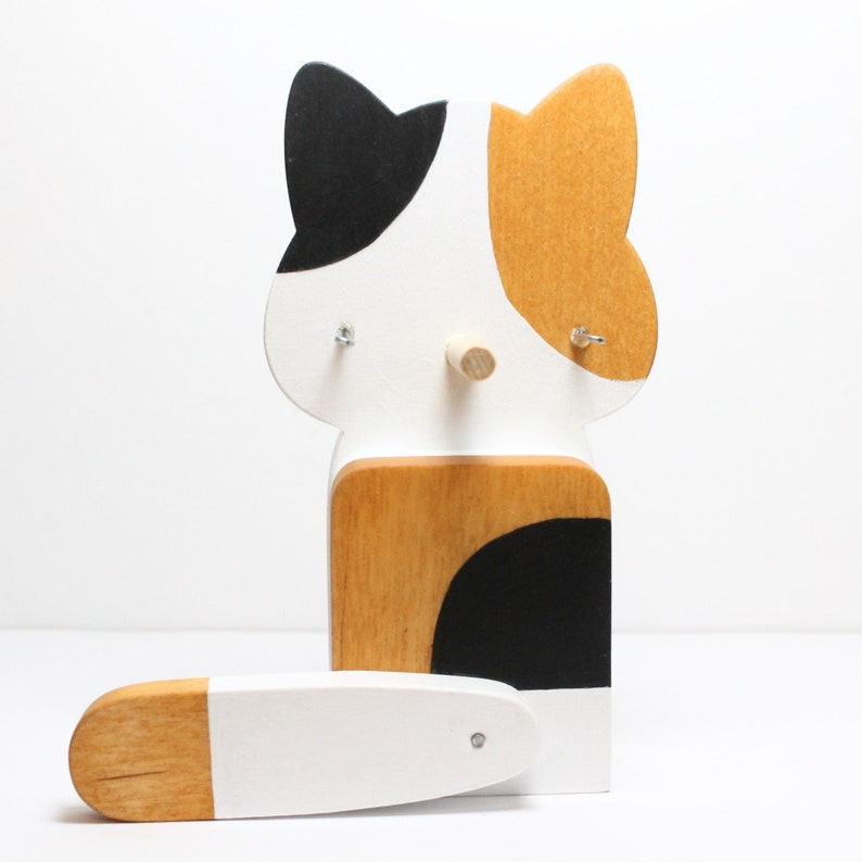 Calico Cat Eyeglass Stand.