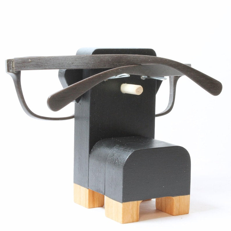 Dachshund Dog Eyeglass Stand .