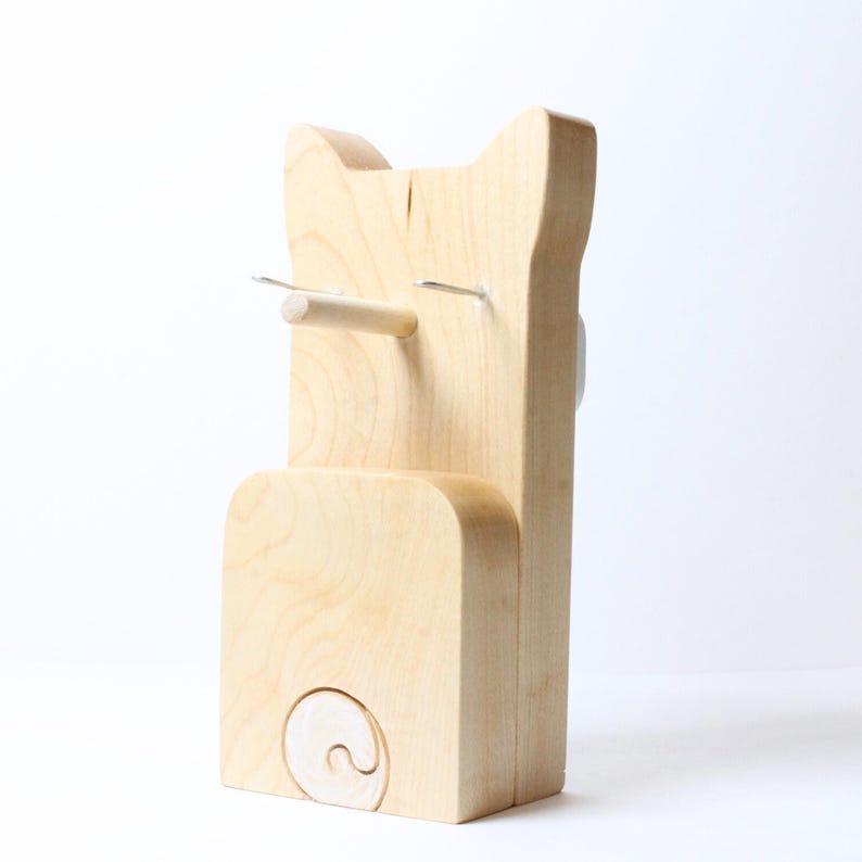 Yellow shiba Inu Dog Eyeglass Stand.