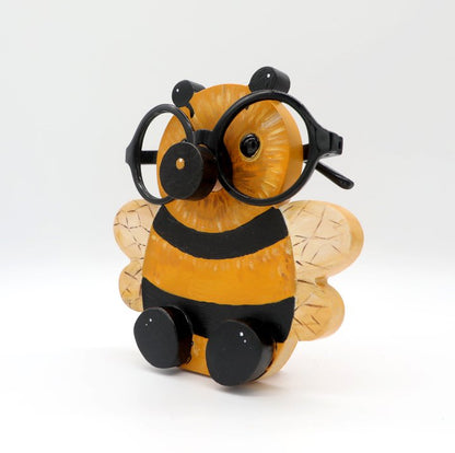 Bees Wooden Glasses Stand
