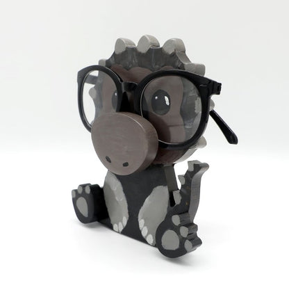 Dinosaur Wooden Glasses Stand