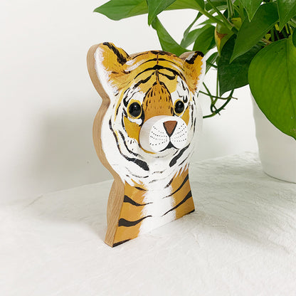 Tiger Eyeglasses Stand