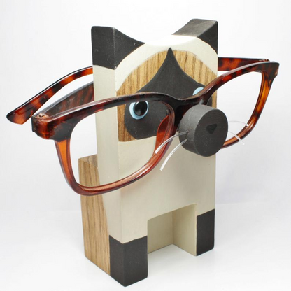 Justin-Handmade Siamese Cat Eyeglass Stand