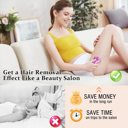 Gentle Physical Hair Removal Device for Women