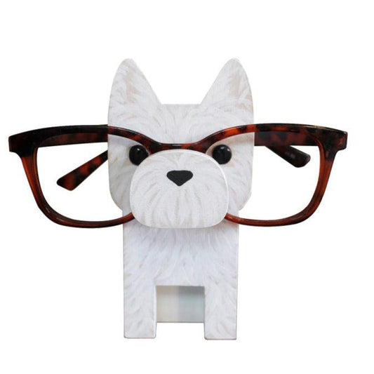 West Highland Terrier Dog Eyeglass Stand.