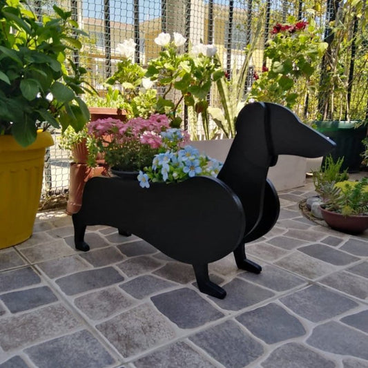 Daschund Planter