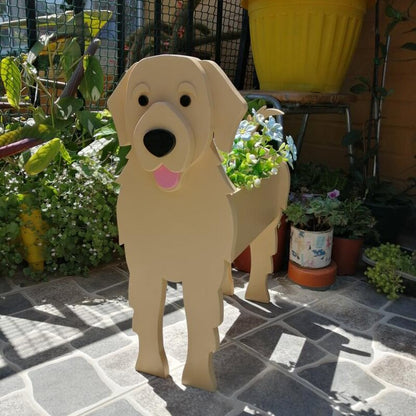 Golden Retriever Planter