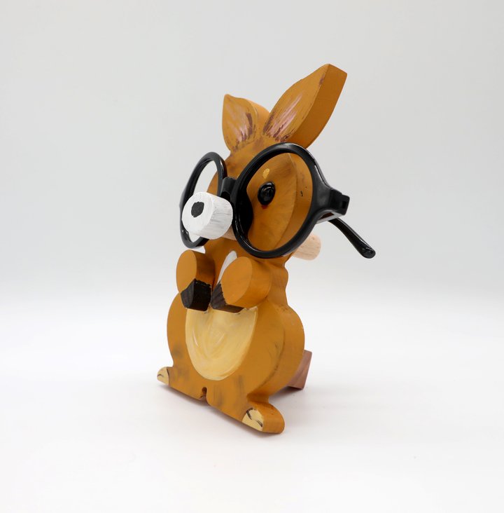 Kangaroo Wooden Glasses Stand