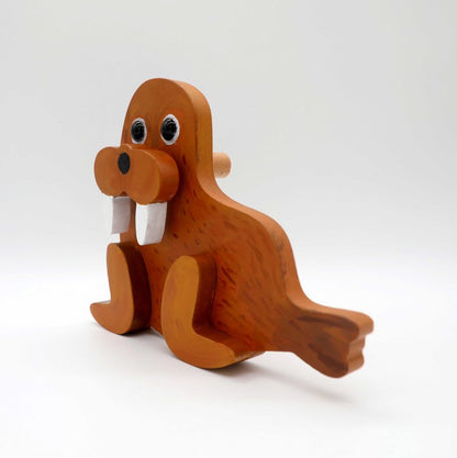 Walrus Wooden Glasses Stand