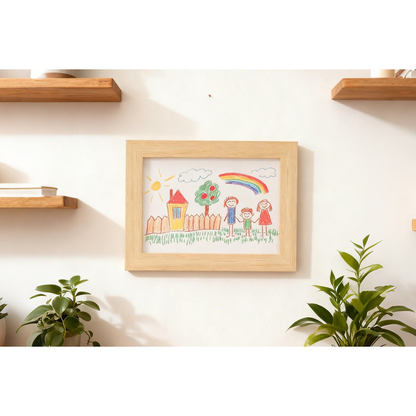 Wooden Rotating Storage Photo Frame/Picture Frame