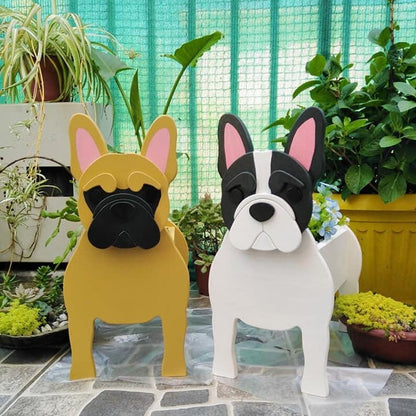 French Bulldog Planter