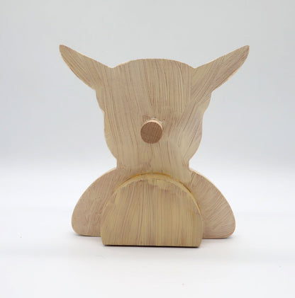 Alpaca Wooden Glasses Stand