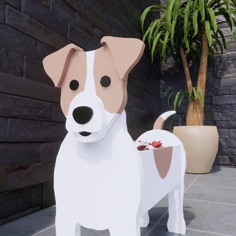 Jack Russell Planter