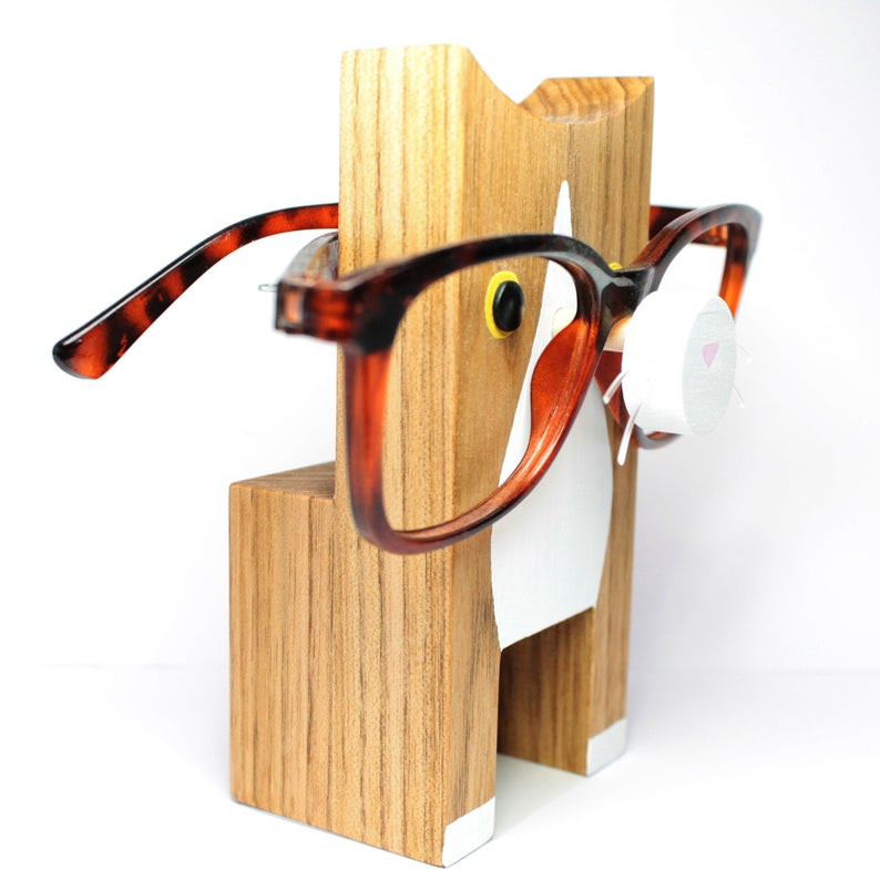 Kelly-Handmade Personalized Cat Eyeglass Stand