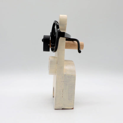 Polar Bear Wooden Glasses Stand