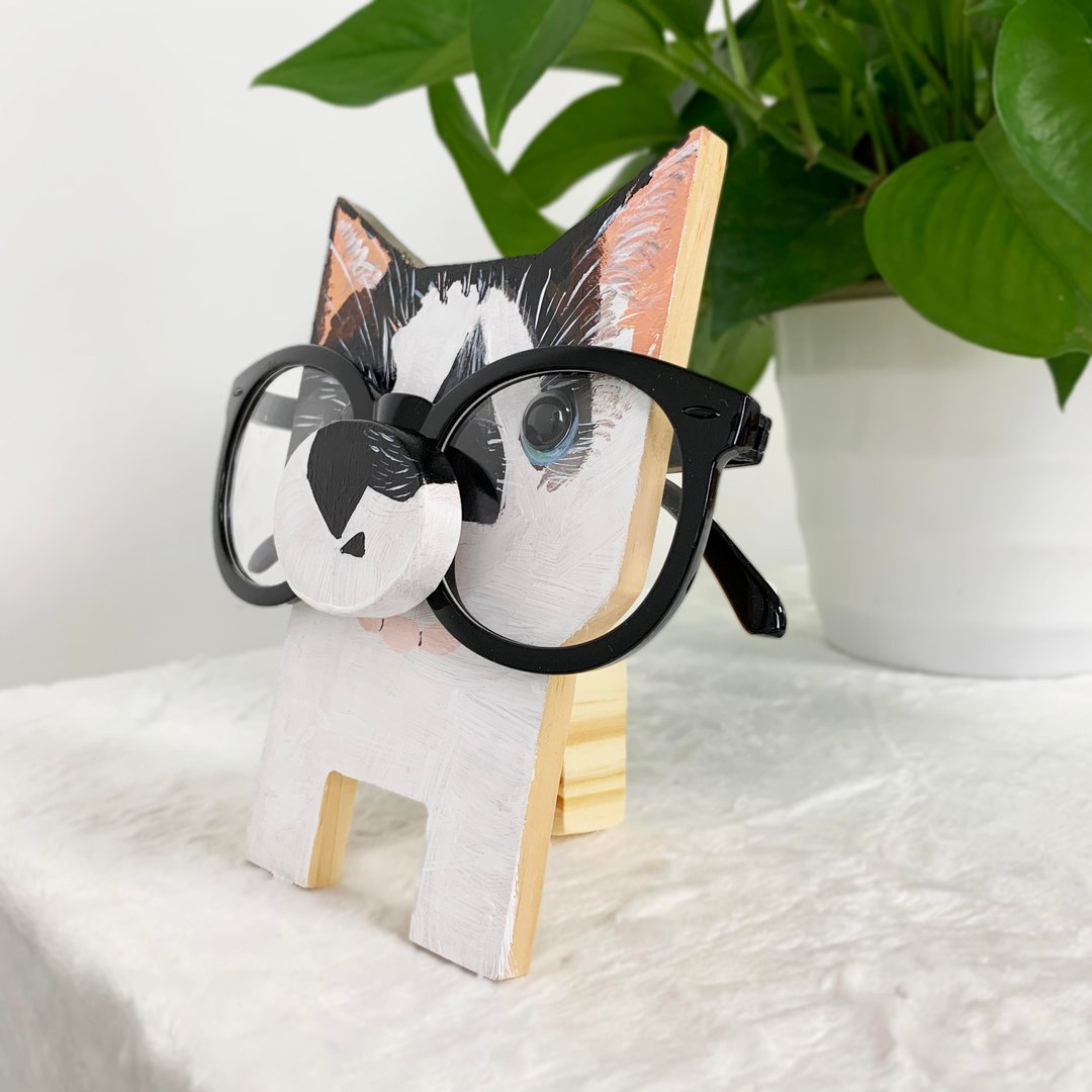 Doll Cat Eyeglasses Stand