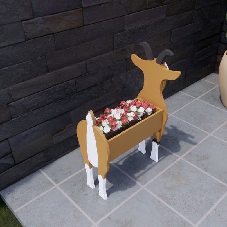 Goat planter