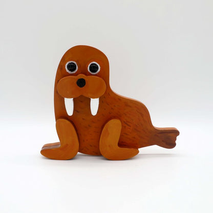 Walrus Wooden Glasses Stand