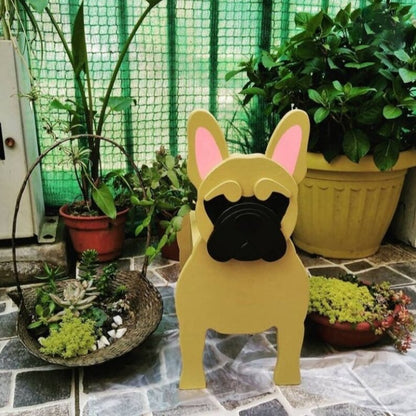 French Bulldog Planter