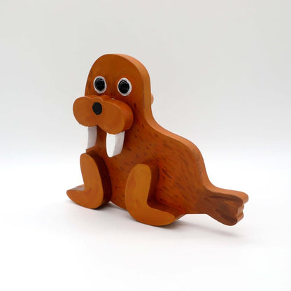 Walrus Wooden Glasses Stand