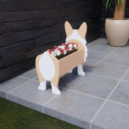 Corgi Planter