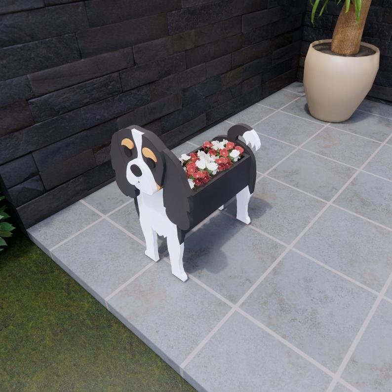 Cavalier King planter