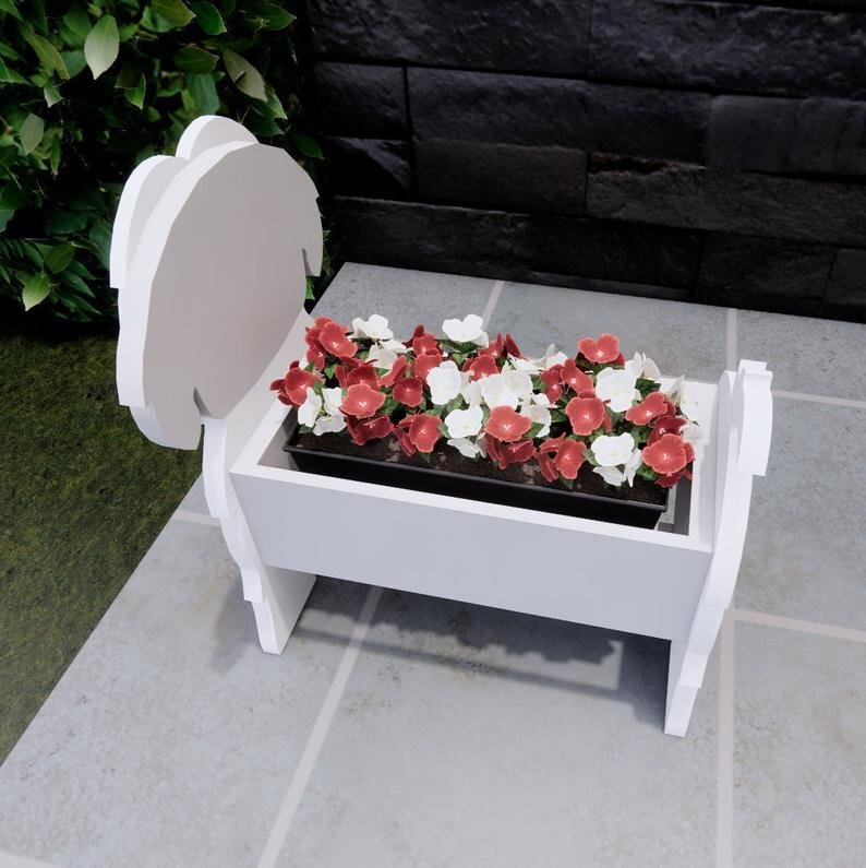 Shih Tzu Planter