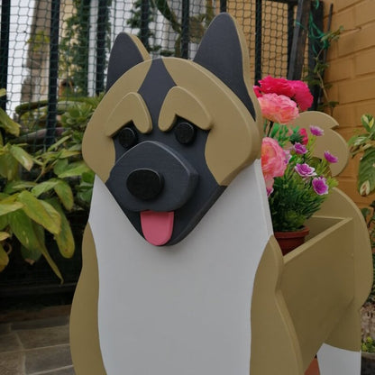 American Akita Planter