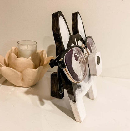 Handmade Husky Glasses Stand Art Gift