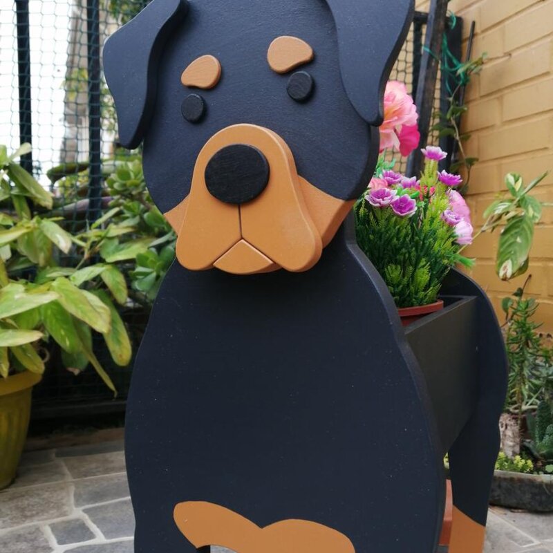 Rottweiler Planter