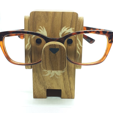 Handmade Cocker Spaniel Dog Eyeglasses Stand