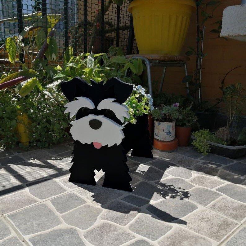 Schnauzer Planter