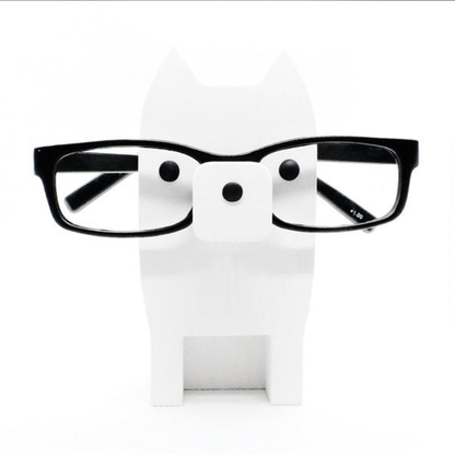 Handmade Samoyed Eyeglasses Stand