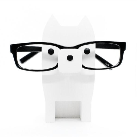 Handmade Samoyed Eyeglasses Stand