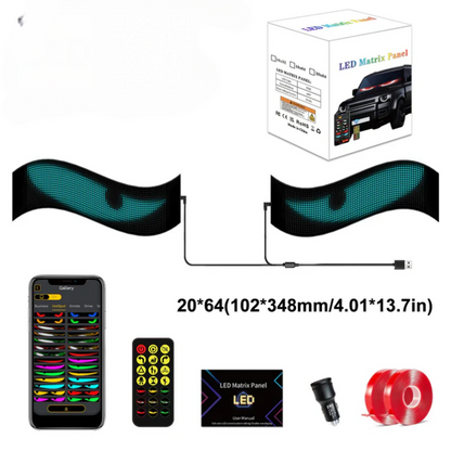 Pooyona 2ND Generation LED Screen(APP DIY + Remote Control)