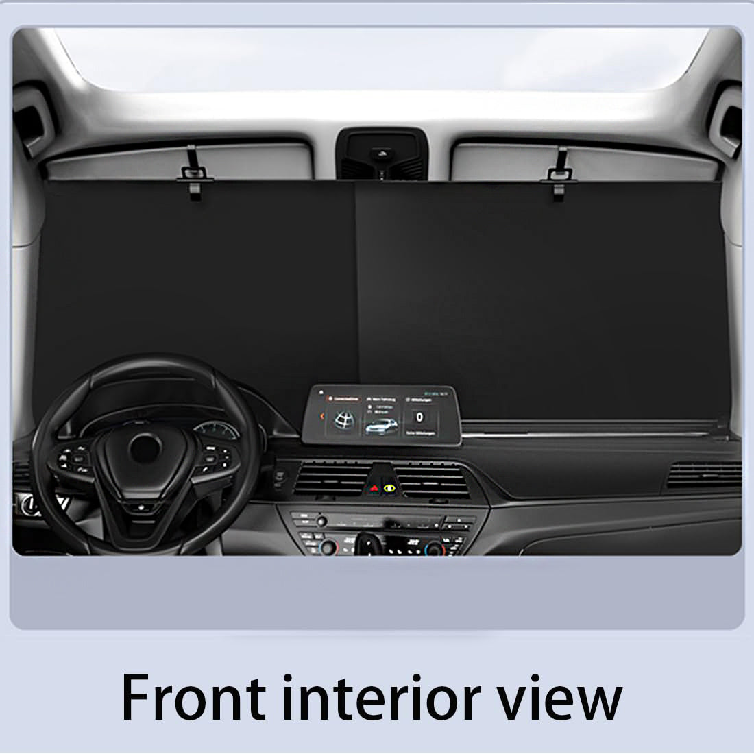 Thickened Efficient Automatic Retractable Car Sunshade