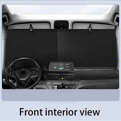 Thickened Efficient Automatic Retractable Car Sunshade