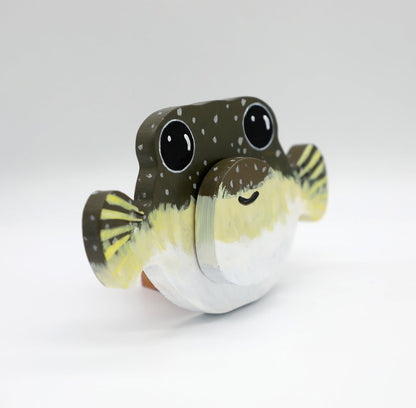 Puffer Animal Glasses Holder