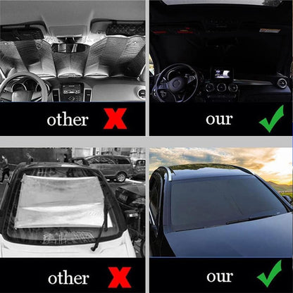 Thickened Efficient Automatic Retractable Car Sunshade