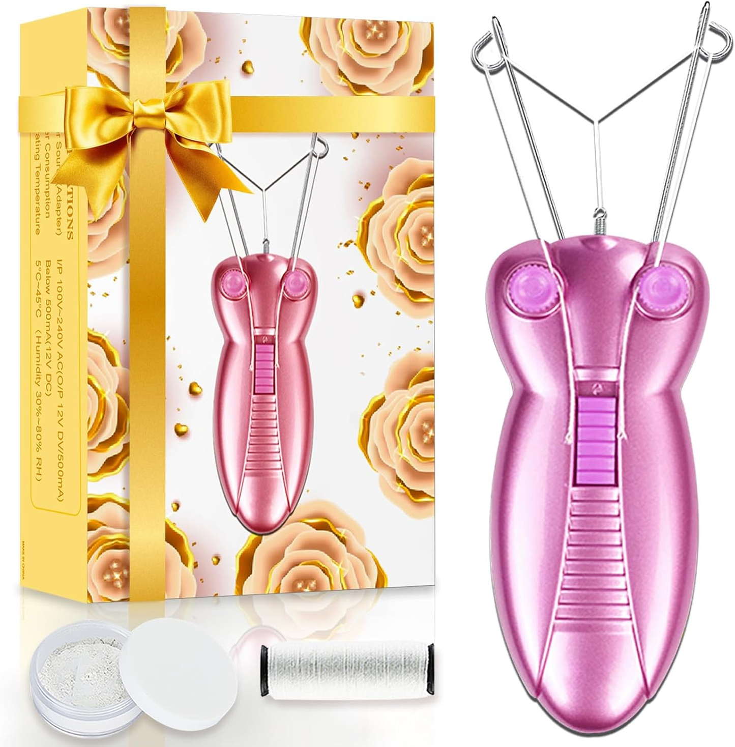 Gentle Physical Hair Removal Device for Women