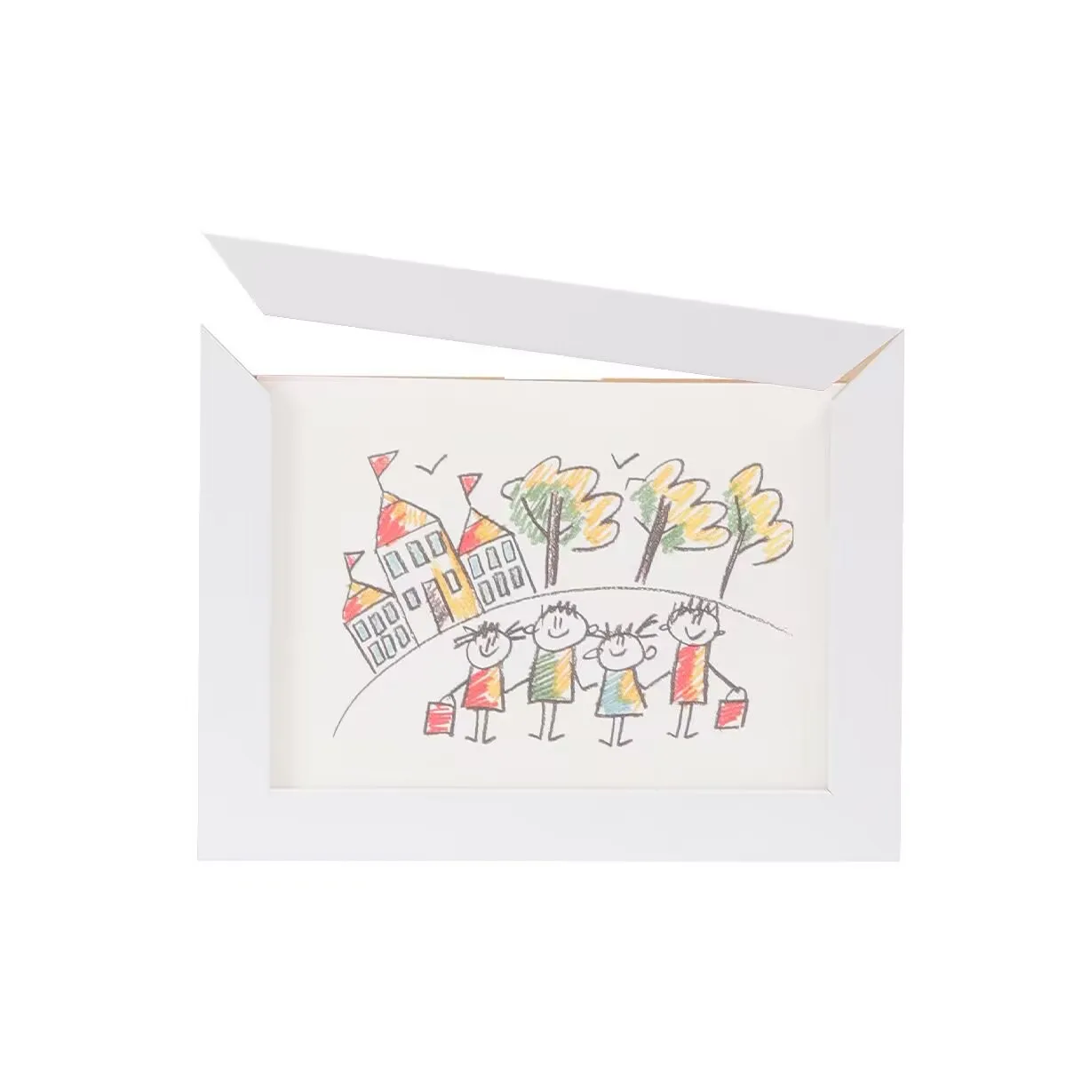 Wooden Rotating Storage Photo Frame/Picture Frame