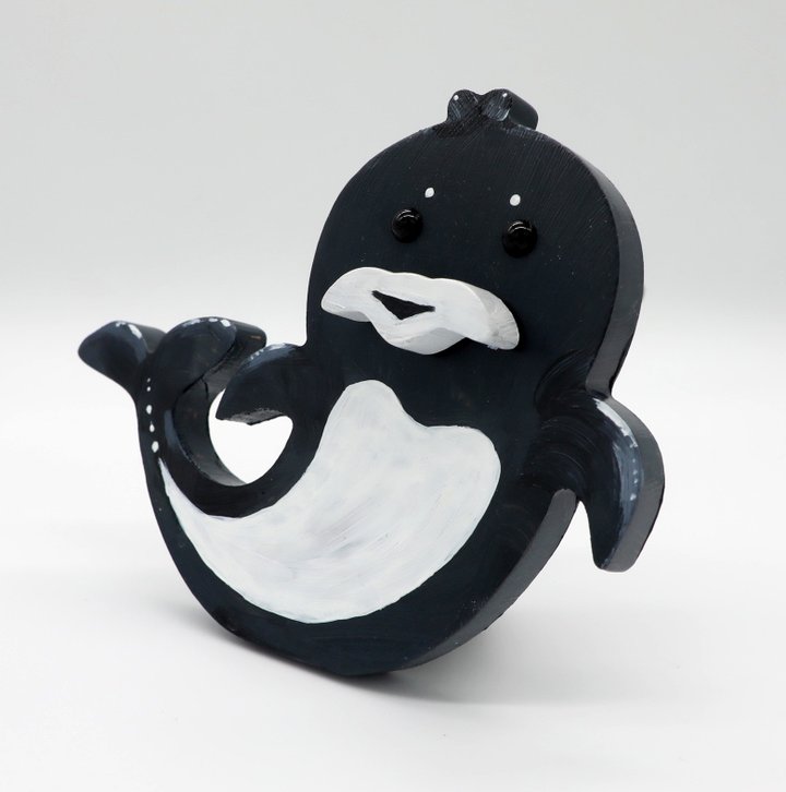 Dolphin Wooden Glasses Stand