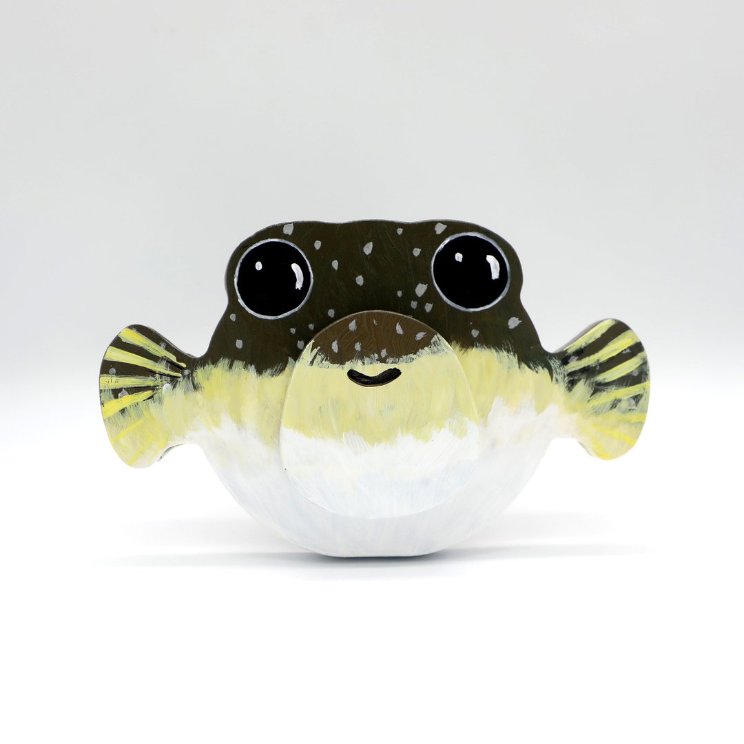 Puffer Animal Glasses Holder