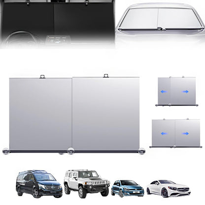 Thickened Efficient Automatic Retractable Car Sunshade