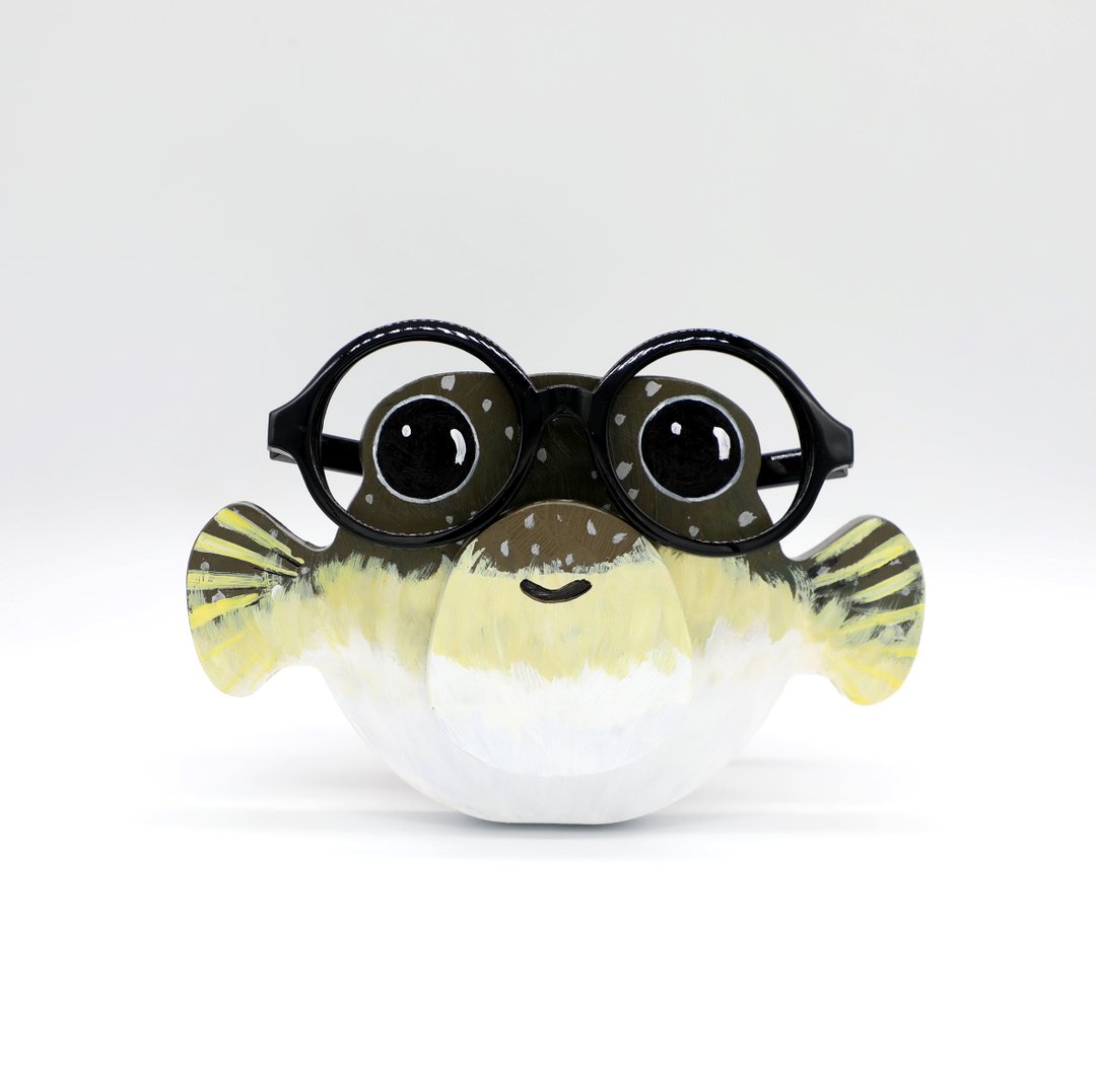 Puffer Animal Glasses Holder